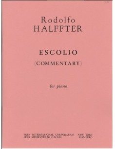 HALFFTER R.-Scholium Op.43 per Pianoforte