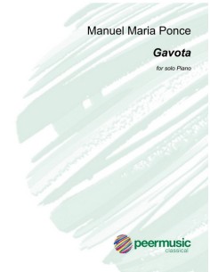 PONCE M.-Gavotte pour piano