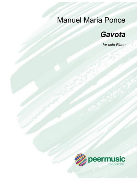 PONCE M.-Gavotte pour piano