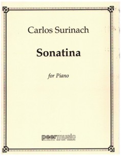 SURINACH C.-Sonate pour piano