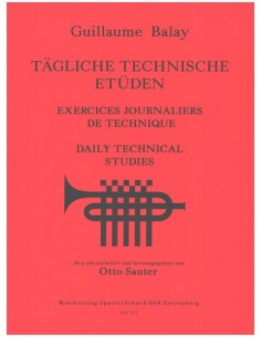 BALAY G.-Daily Technic Studies pour trompette