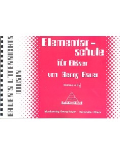 BAUER G.-Elementar Schule (Method) Instruments Bb