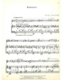 FERNANDEZ O.L.-Romanza per violino e pianoforte