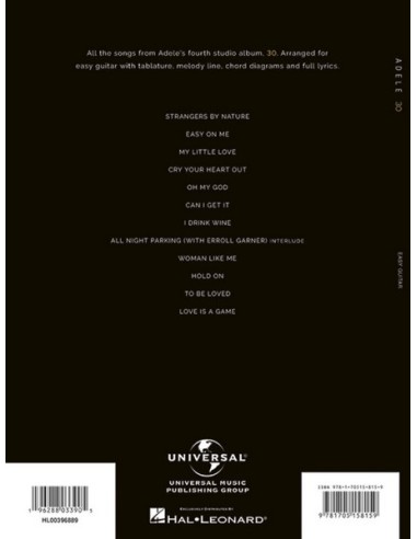 ADELE-30 for easy guitar Tab