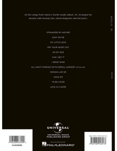 ADELE-30 pour Ukulélé