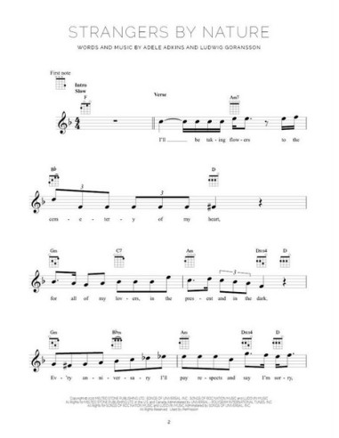 ADELE-30 per Ukulele