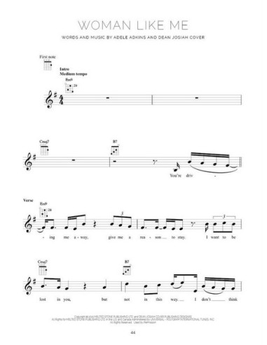 ADELE-30 für Ukulele