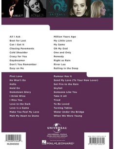 ADELE-Really Easy Piano: 40 Adele Songs 2