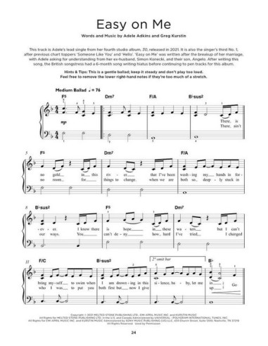 ADELE-Really Easy Pianoforte: 40 canzoni di Adele