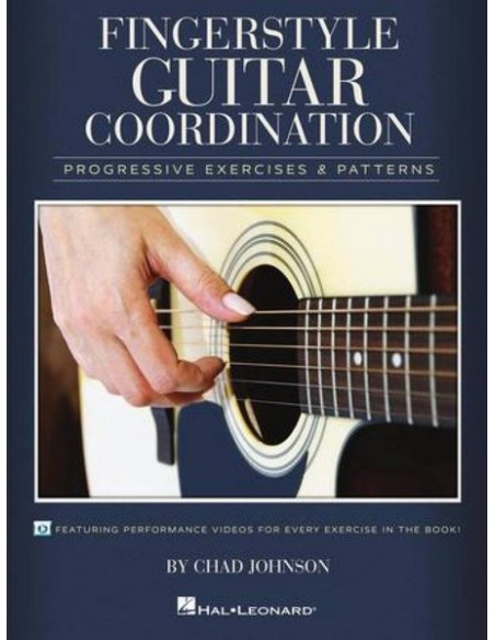 JOHNSON Chad-Fingerstyle Guitar Coordination (Esercizi e Pattern Progressivi) (Audio Online)
