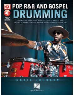 JOHNSON Chris-Pop, R&B & Gospel Drumming (Audio & Vidéo en Ligne)