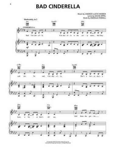 LLOYD WEBBER A.-Cendrillon (PVG)