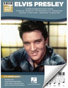 PRESLEY Elvis-Pianoforte Super Easy