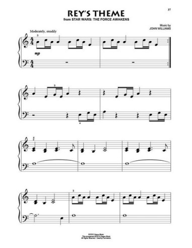 WILLIAMS John-Beginning Piano Solo