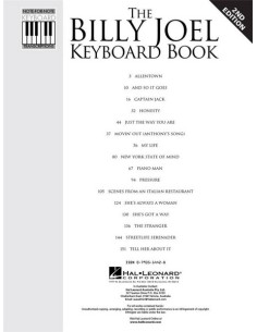 JOEL Billy-Keyboard Buch für Keyboard 2