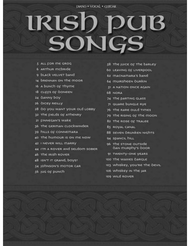 Chansons de pub irlandais (PVG)