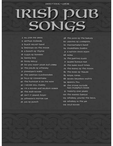 Irish Pub Songs (PVG)