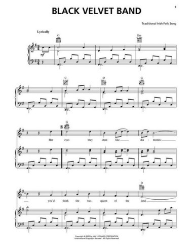 Irish Pub Songs (PVG)