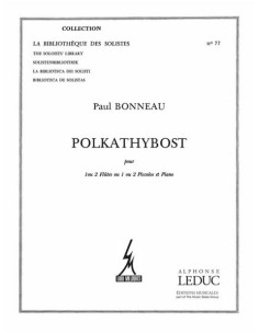 BONNEAU P.-Polkathybost per flauto e pianoforte