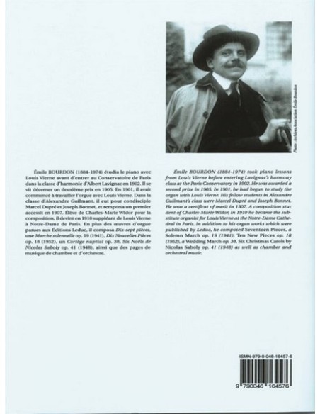 BOURDON E.-Pezzi (10) per Organo