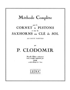 CLODOMIR P.-Methode Complete Vol.1 for Trumpet, Cornet and Piston Instruments