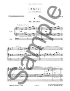 DANIEL LESUR M.-Hymnes pour orgue 2