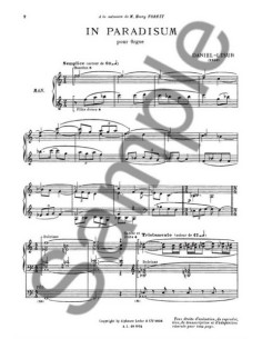 DANIEL LESUR M.-In Paradisium für Orgel 2
