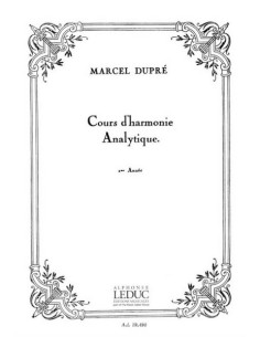 DUPRE M.-Cours D'Harmonie Analytique Vol.2