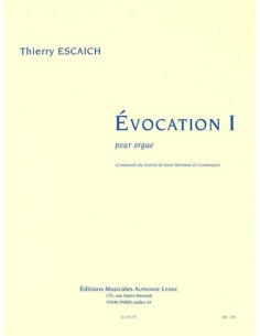 ESCAICH T.-Evocation I für Orgel