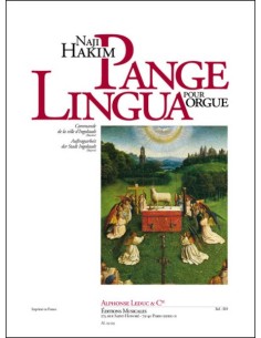 HAKIM N.-Pange Lingua pour orgue