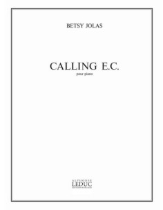 JOLAS B.-Calling E.C. per pianoforte