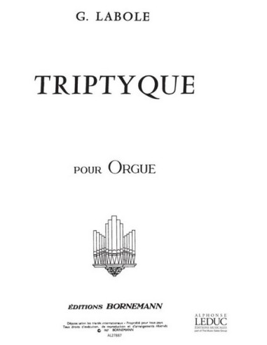 LABOLE G.-Tryptique pour orgue