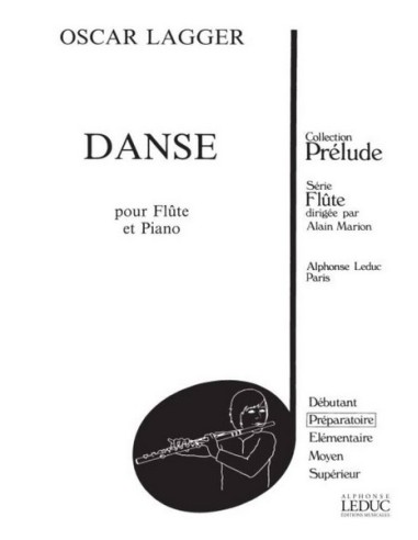 LAGGER O.-Danse per flauto e pianoforte