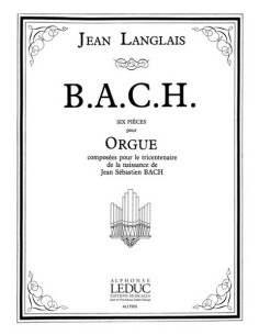LANGLAIS J.-B.A.C.H. (6 pezzi) per organo