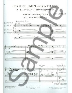 LANGLAIS J.-Implorations Vol.2: nº 2 e 3 per Organo 2