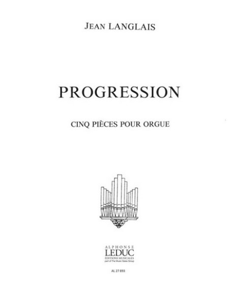 LANGLAIS J.-Progression pour orgue