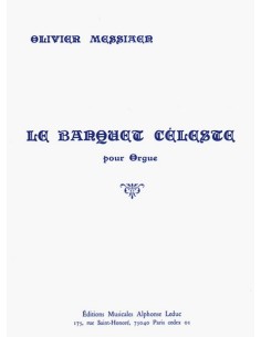 MESSIAEN O.-Banquet Celeste pour orgue