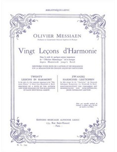 MESSIAEN O.-Lecons d'Harmonie (20)