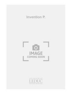 ROUGERON P.-Invention para Piano