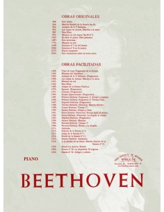 BEETHOVEN L.V.-For Elisa for Piano