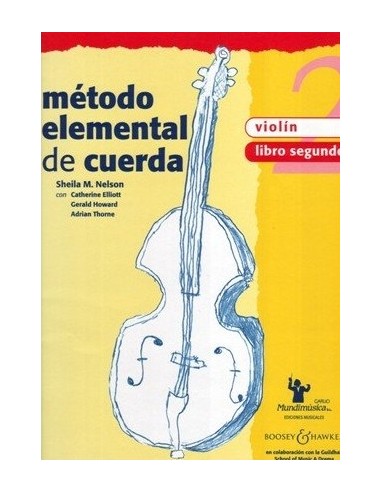 NELSON S.M.-Elementary String Method: Violin 2º (Spanische Hrsg.)