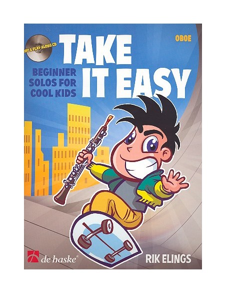 ELINGS R.-Take it Easy per oboe e pianoforte (Inc.CD)