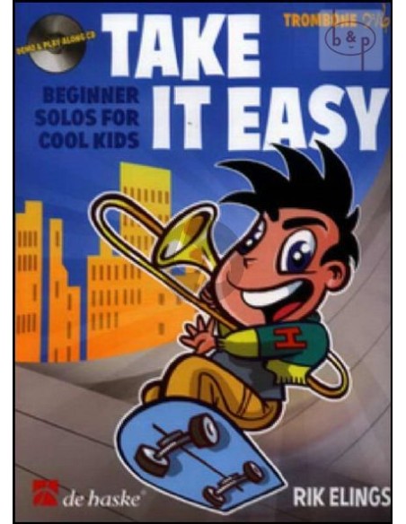 ELINGS R.-Take it Easy per trombone e pianoforte (Inc.CD)
