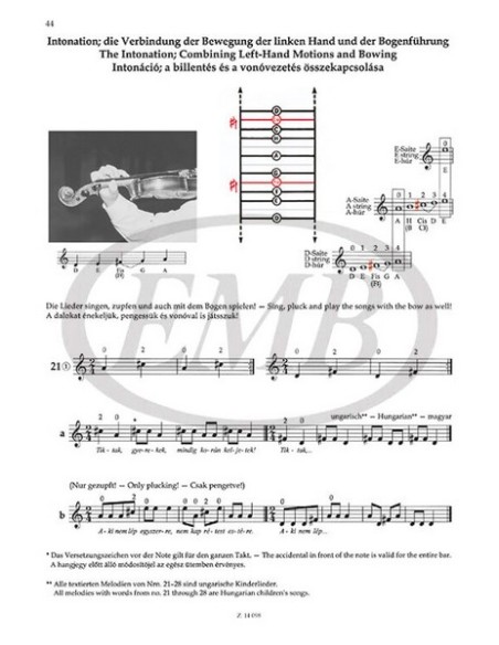 DENES L.-ABC der Violine (Methode) für Violine