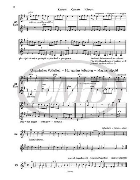 DENES L.-ABC der Violine (Methode) für Violine