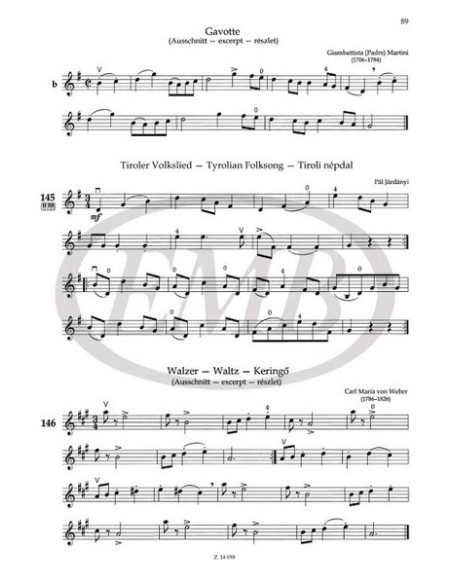 DENES L.-ABC der Violine (Methode) für Violine