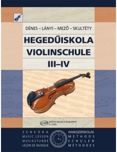 DENES L.-Schule Violine Vol.3 und 4 (Hegedu Iskola) für Violine