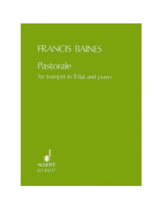 BAINES F.-Pastorale pour trompette et piano