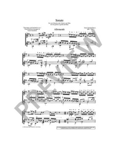 BARON E.G.-Sonata para 2 Guitarras (Flauta y Guitarra) (Gustafson) 2