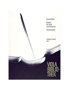 BECK C.-Concerto per viola e pianoforte